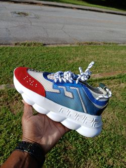 ** VERSACE CHAIN REACTION SNEAKERS / SIZE 42