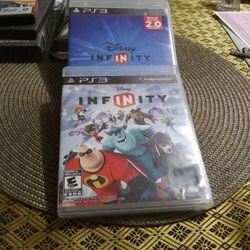 PS3 DISNEP INFINITY 2 GAMES 1 PRICE AND INFINITY VERSION 2.0 WITH INSTRUCTION BOOKLETS