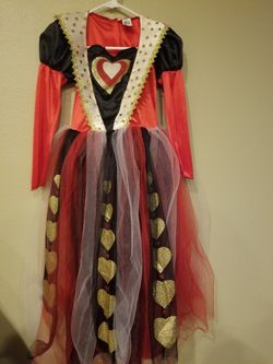 Kids Queen of Hearts Halloween costume