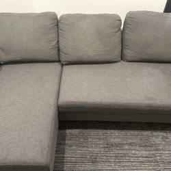 Sectional Sofa 3 Seater Pulls Out To A Queen Sleeper