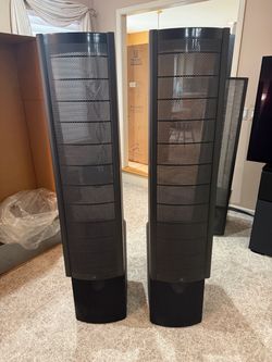 Martin Logan Ascent Electrostatic Speakers - Black pair