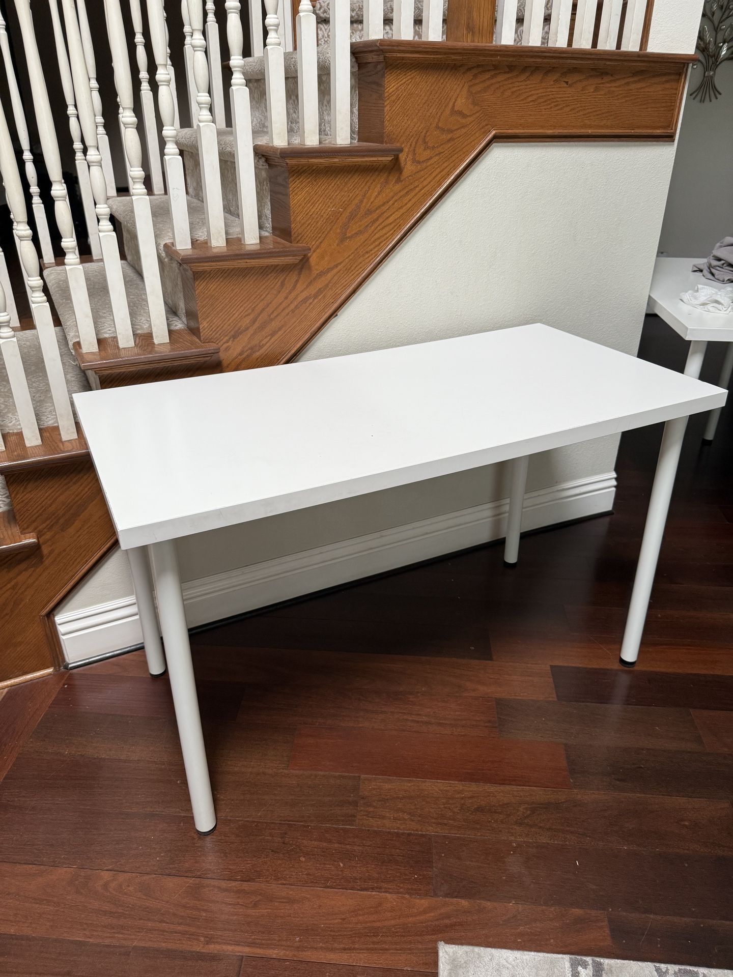 IKEA LAGKAPTEN / ADILS Desk – White, 47” x 23”