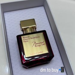 Baccarat Rouge 540 Cologne