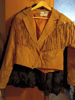 Suede Leather Ladies Jacket