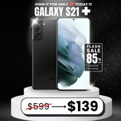 📱 Galaxy S21+ 5G – Only $169 or $1 Down! Save Up to 85% 💥
