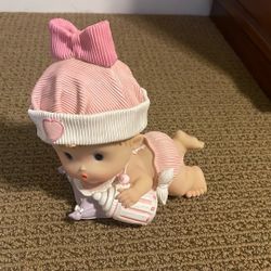 Ceramic Baby Doll Collectible  