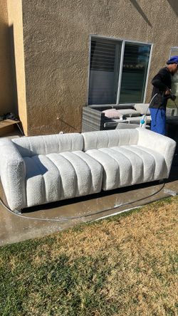 White couch