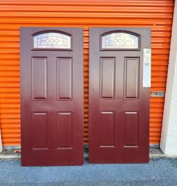 Fiberglass Exterior door 35.5 x 79.5 (No frame)