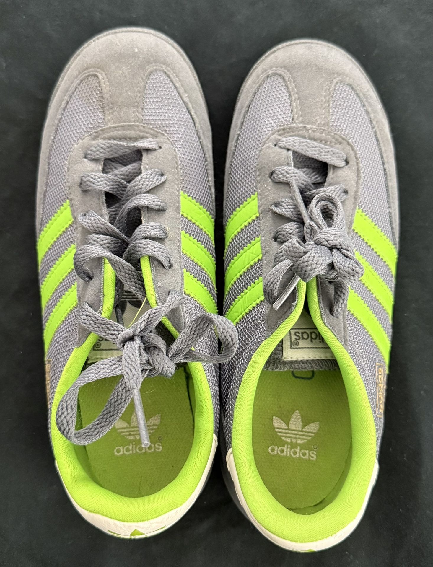 Lime Green/Grey Adidas