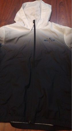 Hollister Ombre Zip-Up Hooded Jacket size L adult