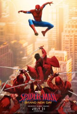 Spider-man Brand new day Irvine spectrum RPX movie tickets opening night