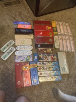 Vintage Pencil Cases From Japan 