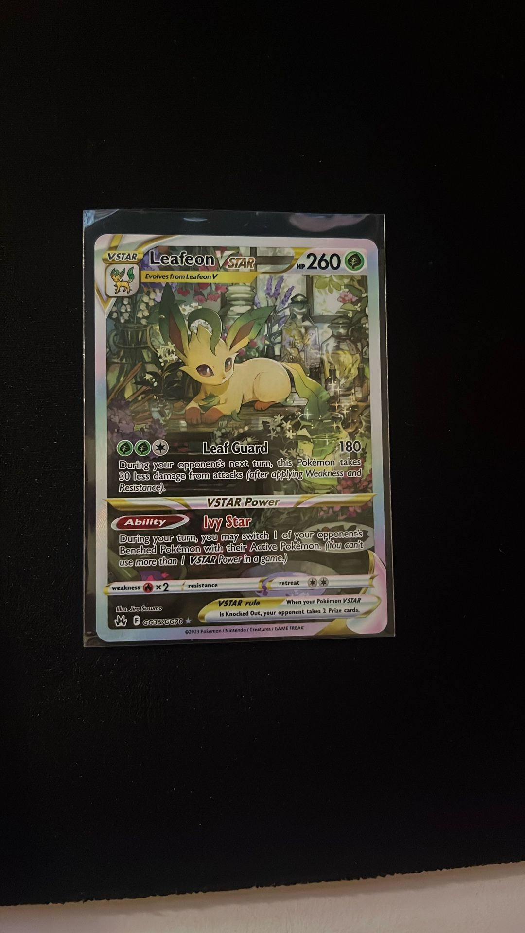 Leafeon Vmax Crown Zenith