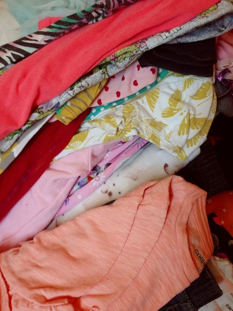 Girls Clothes Size 3t And 4T (25 Items)