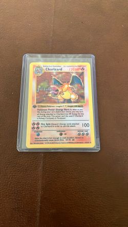 1st Edition Charizard Pokémon Card 