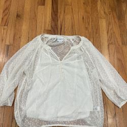 Liz Claiborne Cute Blouse Size PL