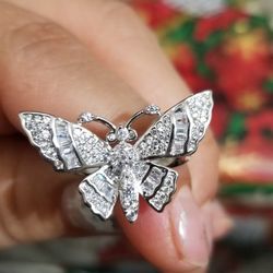 Butterfly Silver Right