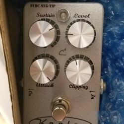 Keely Electronics 4 Knob Compressor Pedal For Guitar