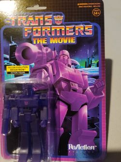Transformers The Movie Super7 ReAction Figure Fallen Evolution Megatron 3.75”