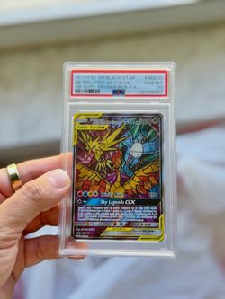 PSA 10 - Moltres Articuno Zapdos GX
