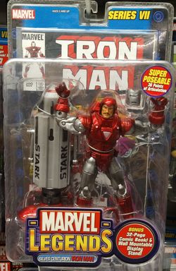 Marvel Legends Toy Biz "Silver Centurion Iron Man" 6 Inch Action Figure (Vintage 2004 Toy)