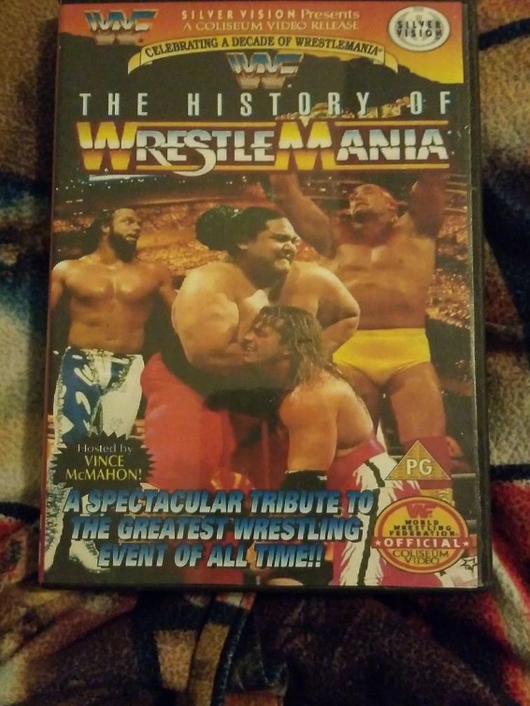 The History of Wrestlemania Dvd