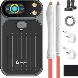 Spot Welder 99 Gears Adjustable 8000W Capacitor Battery With Color Display Awgem