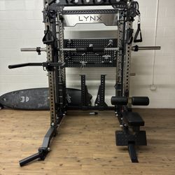 All In One Home Gym- Squat Rack, Functional Trainer, Smith Machine FREE DELIVERY