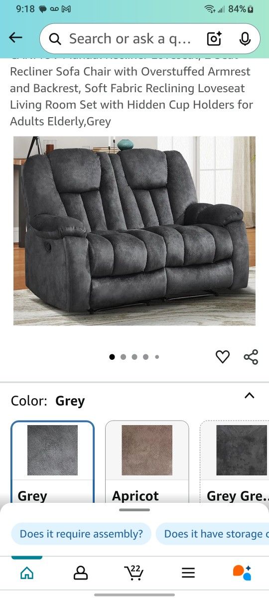 Reclining Loveseat And Massage ChaMBCidm