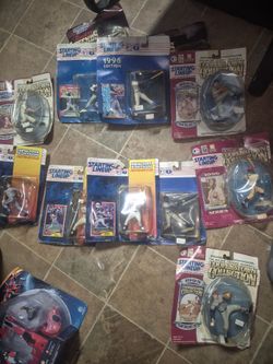 Vintage sports figures