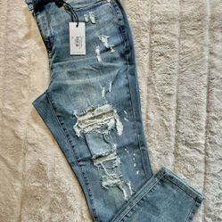 New Women’s Jeans Size 14 Skinny Fit High Rise Waist 