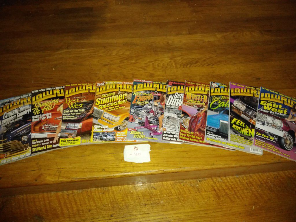 1999 Lowrider magazines