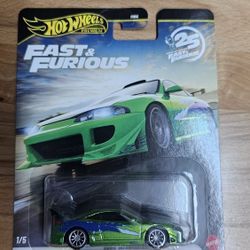 Hot Wheels Mitsubishi Eclipse Fast And Furious Premium TRADE
