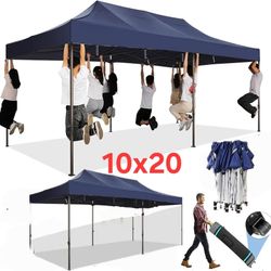 Canopy Ez Up 10x20 Waterproof Canopy Party Tent brand New Blue