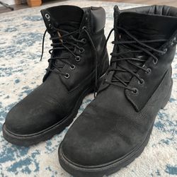 Timberland Black Boots 10.5 Men’s 