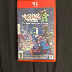 Pokemon Legends ZA Switch 2