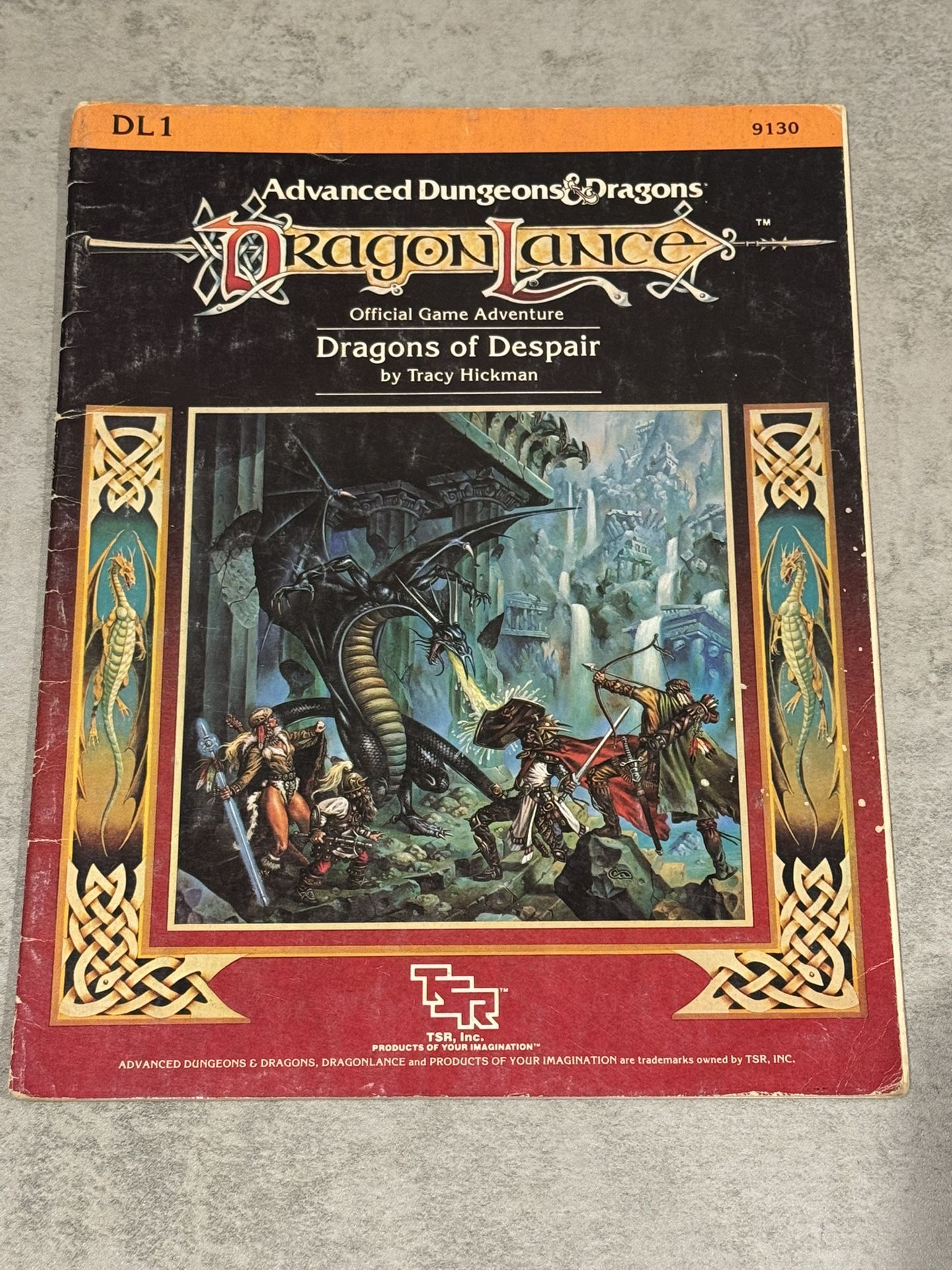 Dungeons & Dragons D&D "Dragons of Despair" (1st Ed., 1984) TSR#9130