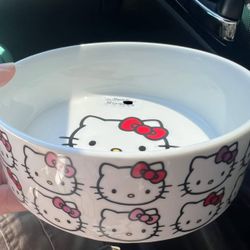 Hello Kitty Dog Water Food Bowl