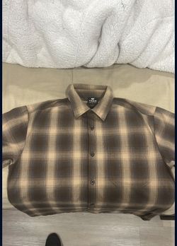 2 large flannels