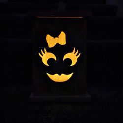 Girly Handcrafted Halloween Lanterns – Spooky & Stylish Decor!