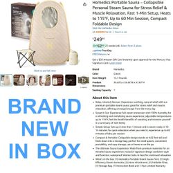 Homedics Portable Steam Sauna