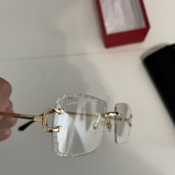 Cartier Clear Glasses 