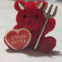 Little Red Devil Bear From '70s