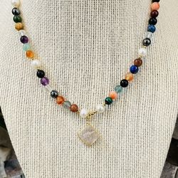 Multistone Necklace 