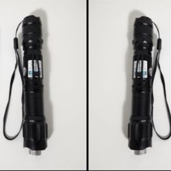 2pcs Blue-Violet Beam L. Pointer Pen Light