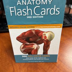 Barron’s Anatomy Flash Cards