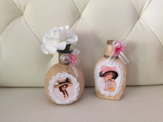 recycled vintage style bottles, perfect for a corner of your home