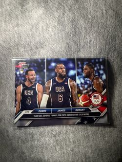 Team USA. Steph, Bron, KD. Best offer