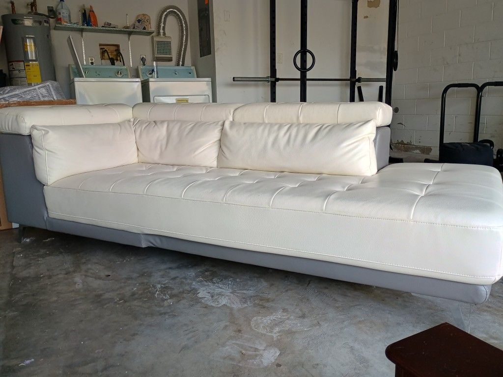 White Sectional Couch