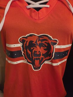 Ladies Chicago Bears Suoer Sexy Lace Up Jersey